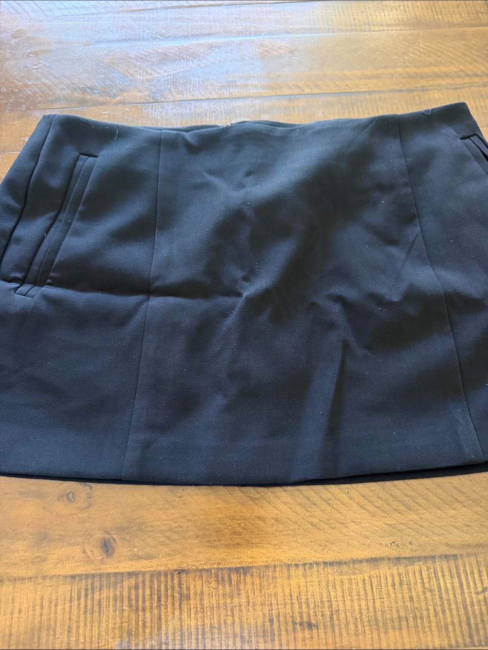 Forever 21 Black Mini Skirt with Pocket Detail